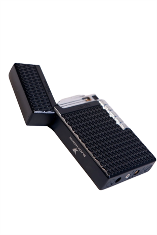 Black Martin Soft Flame Desenli Siyah Metal Çakmak