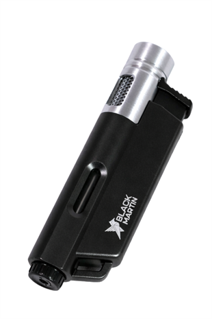 Black Martin Tek Torch Pürmüz Siyah Puro Çakmağı