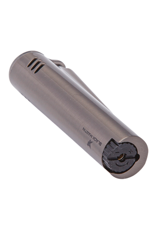 Black Martin Tek Torch Pürmüz Gunmetal Metal Puro Çakmağı