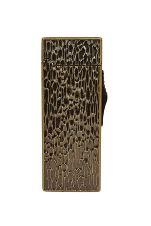 Black Martin Tek Torch Pürmüz Bronz Desenli Metal Puro Çakmağı