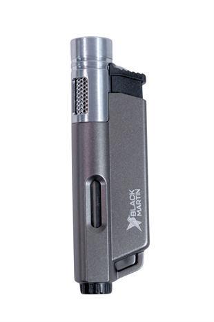Black Martin Tek Torch Pürmüz Gunmetal Puro Çakmağı