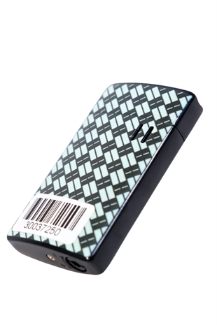 Black Martin Tek Torch Pürmüz Karbon Desenli Yeşil Puro Çakmağı