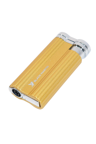 Black Martin Tek Torch Pürmüz Delicili Sarı Metal Puro Çakmağı