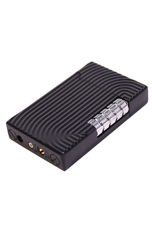 Black Martin Soft Flame Siyah Metal Çakmak