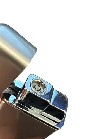 Black Martin Tek Torch Pürmüz Gümüş Metal Puro Çakmağı