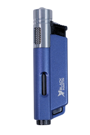 Black Martin Tek Torch Pürmüz Mavi Puro Çakmağı