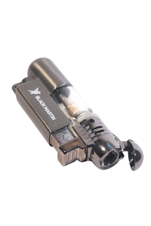 Black Martin Tek Torch Pürmüz Gunmetal Puro Çakmağı