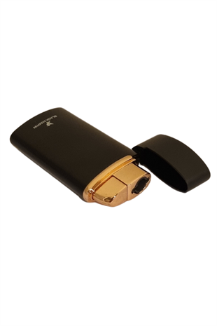 Black Martin Tek Torch Pürmüz Siyah Metal Puro Çakmağı