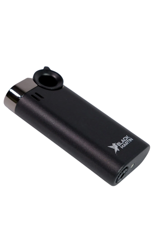 Black Martin Tek Torch Pürmüz Gunmetal Puro Çakmağı