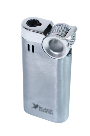 Black Martin Tek Torch Pürmüz Gümüş Puro Çakmağı