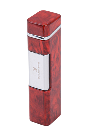 Black Martin Tek Torch Pürmüz Bordo Metal Puro Çakmağı