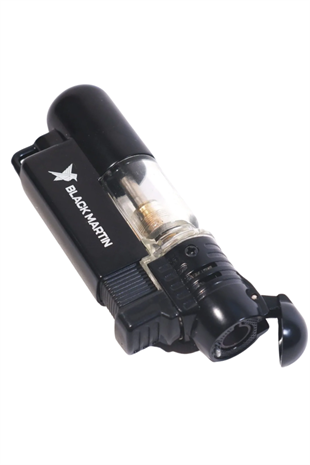 Black Martin Tek Torch Pürmüz Siyah Puro Çakmağı