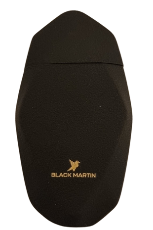 Black Martin Tek Torch Pürmüz Mat Siyah Metal Puro Çakmağı
