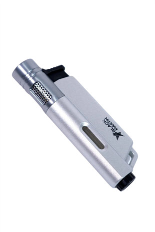 Black Martin Tek Torch Pürmüz Gümüş Puro Çakmağı