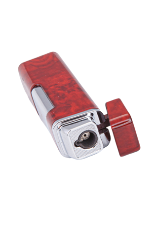 Black Martin Tek Torch Pürmüz Bordo Metal Puro Çakmağı