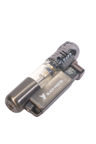 Black Martin Tek Torch Pürmüz Gunmetal Puro Çakmağı