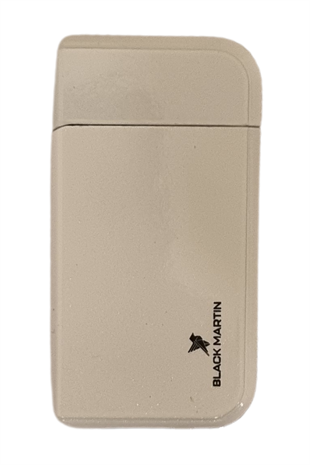 Black Martin Tek Torch Pürmüz Beyaz Metal Puro Çakmağı