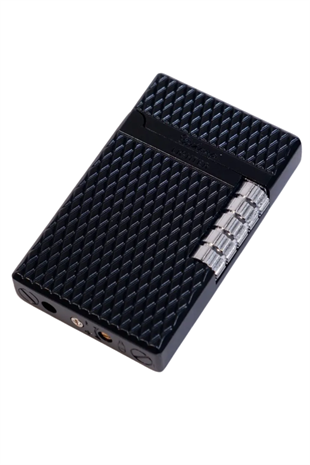 Black Martin Soft Flame Desenli Siyah Metal Çakmak