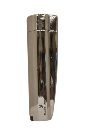 Black Martin Tek Torch Pürmüz Gümüş Metal Puro Çakmağı