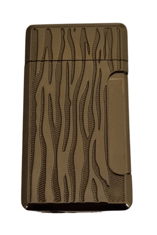Black Martin Tek Torch Pürmüz Gunmetal Desenli Metal Puro Çakmağı