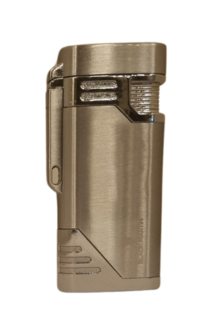 Black Martin Tek Torch Pürmüz Gümüş Metal Puro Çakmağı