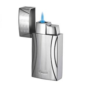 Caseti Tek Torch Pürmüz Gümüş Puro Çakmak CA0285B004