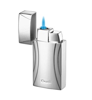 Caseti Tek Torch Pürmüz Gümüş Puro Çakmak CA0285B003