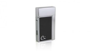 Caseti Tek Torch Pürmüz Siyah-Gümüş Puro Çakmak CA0160002