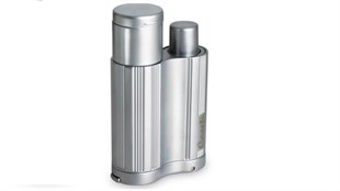 Caseti Tek Torch Pürmüz Mat Gümüş Puro Çakmak CA0504003