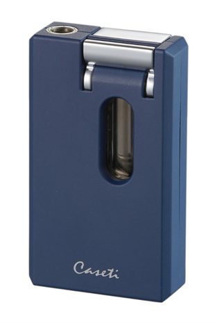 Caseti Tek Torch Pürmüz Mat Lacivert Dahili V Kesicili Puro Çakmağı
