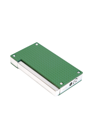 Caseti Tek Torch Perde Alev Haki Metal Puro Çakmağı