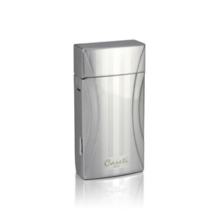Caseti Tek Torch Pürmüz Gümüş Puro Çakmak CA0285B004