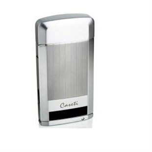 Caseti Tek Torch Pürmüz Gümüş Puro Çakmak CA0189005