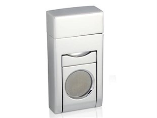 Caseti Tek Torch Pürmüz Siyah-Gümüş Puro Çakmak CA0285B001