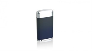 Caseti Tek Torch Pürmüz Lacivert-Gümüş Puro Çakmak CA0189003