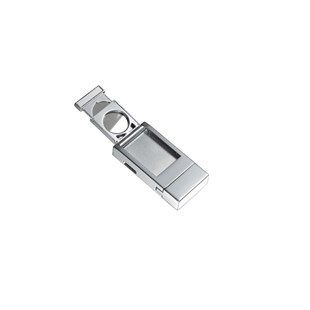 Caseti Tek Torch Pürmüz Gümüş Puro Çakmak CA0285B004