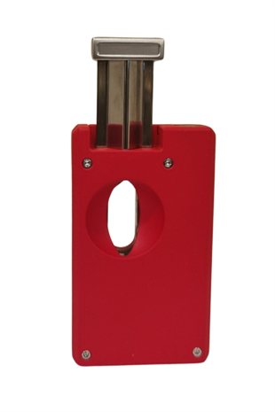 Caseti Tek Torch Pürmüz Mat Kırmızı Dahili V Kesicili Puro Çakmağı