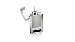 Caseti Tek Torch Pürmüz Gümüş Puro Çakmak CA0189005