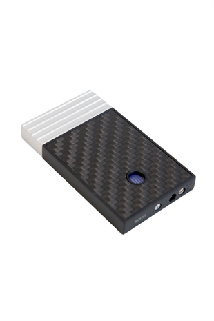 Caseti Tek Torch Perde Alev Siyah Karbon Gümüş Metal Puro Çakmağı