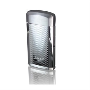 Caseti Tek Torch Pürmüz Gümüş Puro Çakmak CA0189002