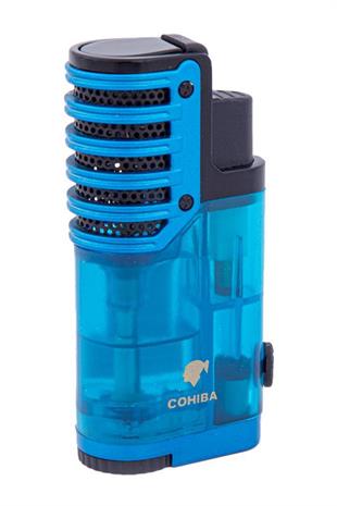 Cohiba 3 Torch Pürmüz Mavi Puro Çakmağı