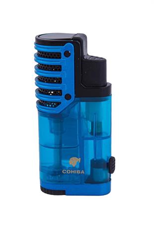 Cohiba 3 Torch Pürmüz Mavi Puro Çakmağı