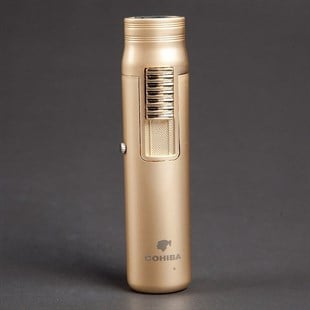 Cohiba Altın Tek Torch Pürmüz İnce Puro Çakmağı