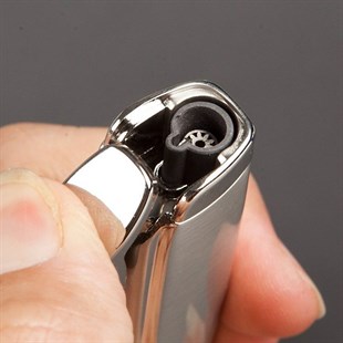 Cohiba Gümüş Tek Torch Pürmüz Puro Çakmağı