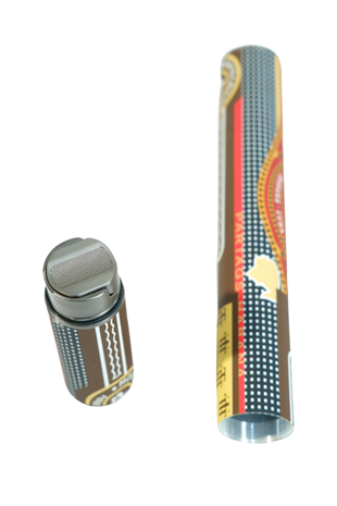 Cohiba Habanos Özel Üretim Metal Puro Tüpü & Tek Torch Pürmüz Puro Çakmağı