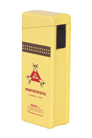 Cohiba Monte Cristo Özel Üretim Tek Torch Pürmüz Sarı Puro Çakmağı