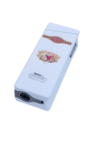 Cohiba Romeo Y Julieta Özel Üretim Tek Torch Pürmüz Beyaz Puro Çakmağı