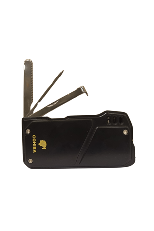 Cohiba Soft Flame Siyah Metal Pipo Çakmağı