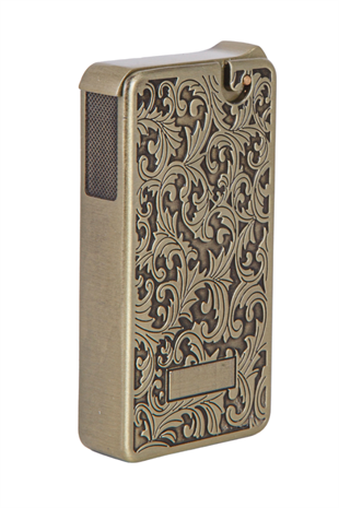 Cohiba Soft Flame Bronz Desenli Metal Çakmak