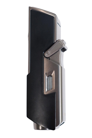 Cohiba Tek Torch Pürmüz Delici İğneli Siyah Metal Puro Çakmağı